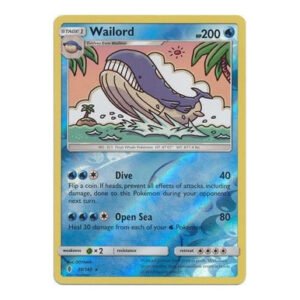 SM Guardians Rising 30/145 Wailord (Reverse Holo)