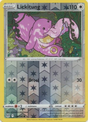 SWSH Lost Origin 138/196 Lickitung (Reverse Holo)