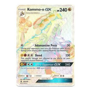 SM Guardians Rising 159/145 Kommo-o GX (Rainbow Rare)