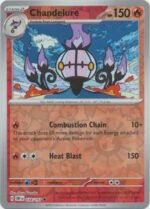 SV Obsidian Flames 038/197 Chandelure (Reverse Holo)