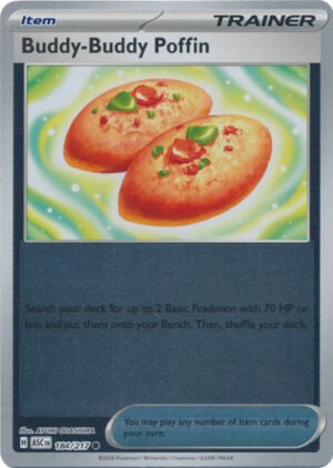 ME Ascended Heroes 184/217 Buddy-Buddy Poffin (Reverse Holo)