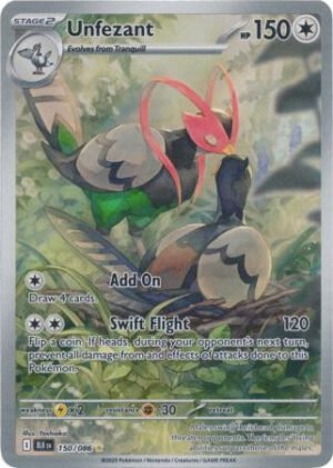 SV Black Bolt 150/086 Unfezant (Illustration Rare)