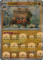 SV Black Bolt 052/086 Crustle (MASTER BALL Reverse Holo)