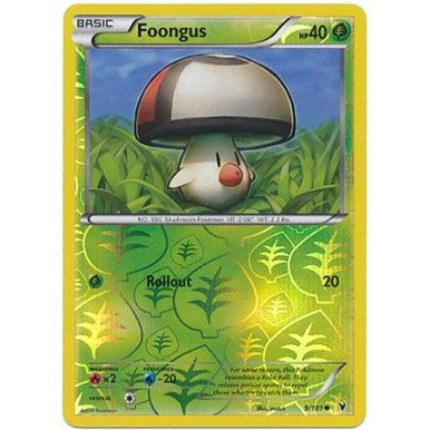 Noble Victories 9/101 Foongus (Reverse Holo)