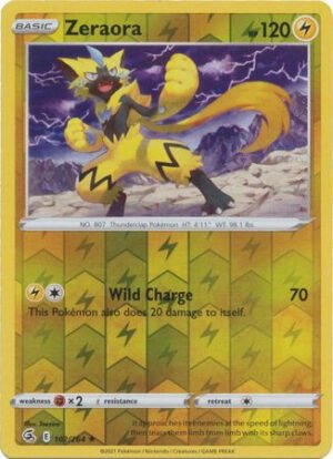 Fusion Strike 102/264 Zeraora (Reverse Holo)