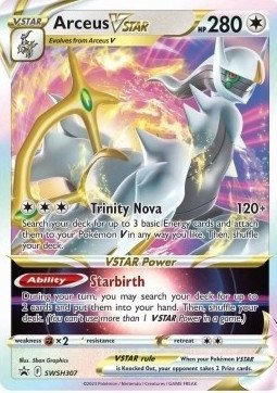 Sword & Shield Promo SWSH307 Arceus VSTAR