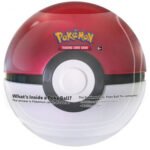 Pokemon Poke Ball Tin (Red & White)