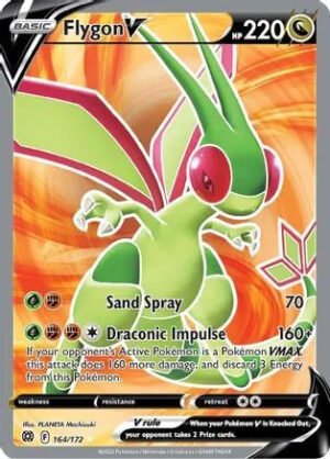 Brilliant Stars 164/172 Flygon V (Full Art)