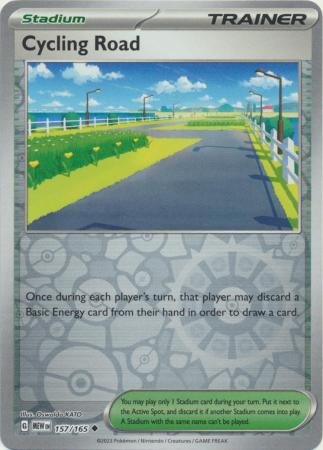 Scarlet & Violet 151 157/165 Cycling Road (Reverse Holo)