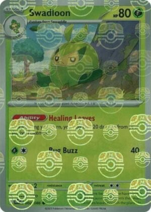 SV White Flare 002/086 Swadloon (MASTER BALL Reverse Holo)