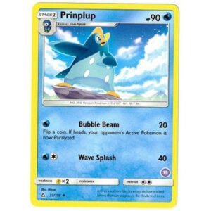 SM Ultra Prism 33/156 Prinplup (Trainer Kit Alolan Sandslash #13)