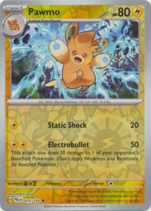SV Paldea Evolved 075/193 Pawmo (Reverse Holo)