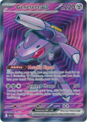 SV Black Bolt 161/086 Genesect ex (Full Art)