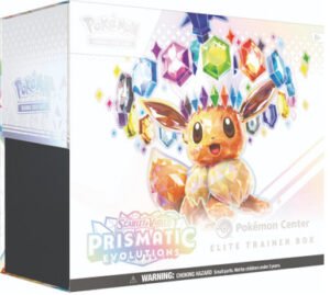 SV Prismatic Evolutions POKEMON CENTER Elite Trainer Box