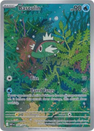 SV White Flare 108/086 Basculin (Illustration Rare)