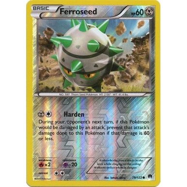 XY BREAKpoint 79/122 Ferroseed (Reverse Holo)
