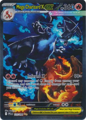 ME Phantasmal Flames 125/094 Mega Charizard X ex (Special illustration Rare)