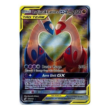 SM Team Up 170/181 Latias & Latios GX (Tag Team Alternative Art)