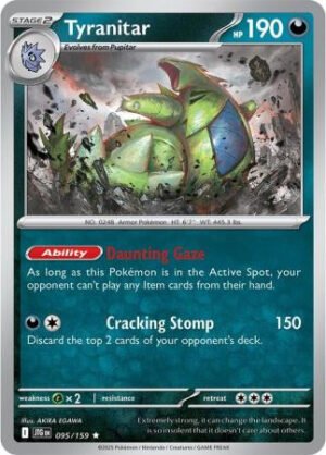 SV Journey Together 095/159 Tyranitar (Holo)