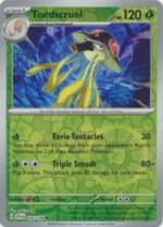 Scarlet & Violet (Base Set) 026/198 Toedscruel (Reverse Holo)