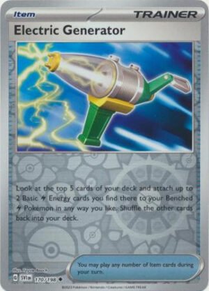 Scarlet & Violet (Base Set) 170/198 Electric Generator (Reverse Holo)
