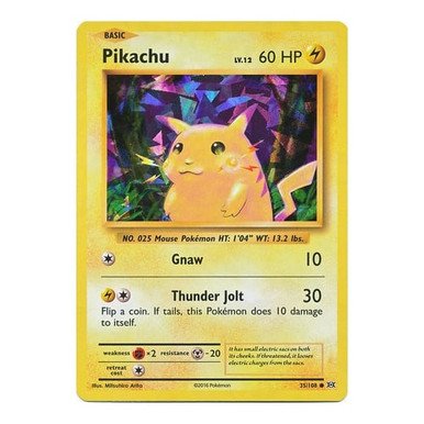 XY Evolutions 35/108 Pikachu (Shatter Holo)