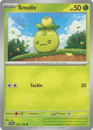 Scarlet & Violet (Base Set) 020/198 Smoliv