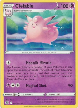 Brilliant Stars 054/172 Clefable