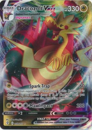 Evolving Skies 059/203 Dracozolt VMAX (Full Art)