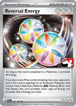 SV Paldea Evolved 192/193 Reversal Energy (Prize Pack League Promo Non-Holo)
