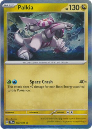 SV Surging Sparks 136/191 Palkia (Holo)