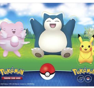 Pokemon Sticker Pokemon GO: Blissey, Snorlax, and Pikachu