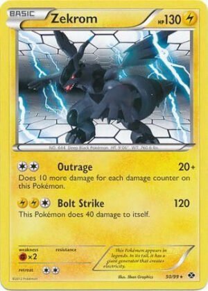 Next Destinies 50/99 Zekrom (Non-Holo)