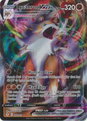 Evolving Skies 092/203 Lycanroc VMAX (Full Art)
