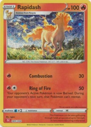 TCG Classic Collection: Charizard Deck 005/034 Rapidash (Holo)