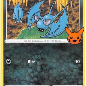 SWSH Silver Tempest 103/195 Zubat (Pikachu Pumpkin Stamp)