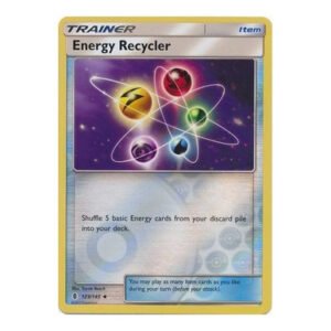 SM Guardians Rising 123/145 Energy Recycler (Reverse Holo)
