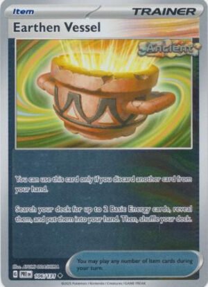 SV Prismatic Evolutions 106/131 Earthen Vessel (Reverse Holo)