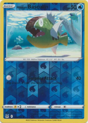 SWSH Lost Origin 044/196 Hisuian Basculin (Reverse Holo)