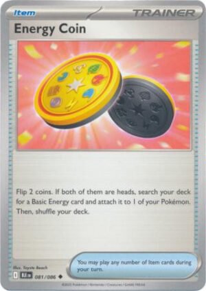 SV Black Bolt 081/086 Energy Coin
