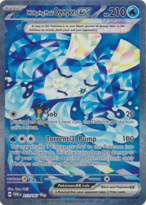 SV Twilight Masquerade 213/167 Wellspring Mask Ogerpon ex (Alternative Art, Full Art)