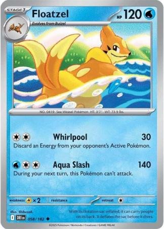SV Destined Rivals 058/182 Floatzel