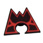 Pokemon Double Crisis Team Magma Pin Badge