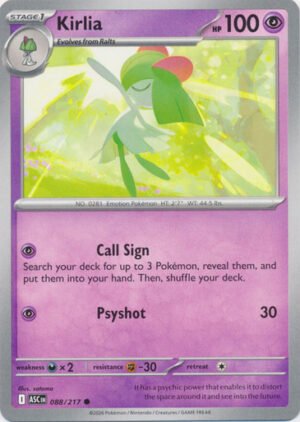 ME Ascended Heroes 088/217 Kirlia