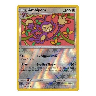 SM Cosmic Eclipse 170/236 Ambipom (Reverse Holo)