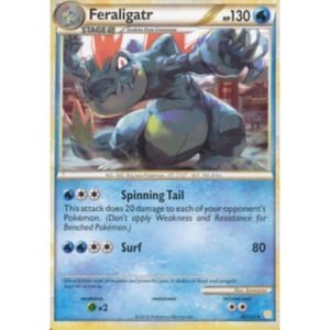 HeartGold & SoulSilver 20/123 Feraligatr