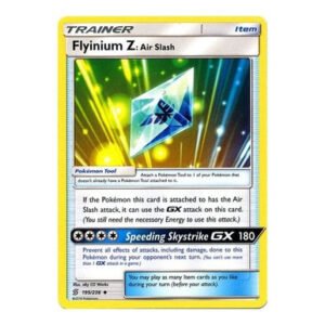 SM Unified Minds 195/236 Flyinium Z (Air Slash)