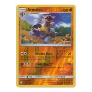 SM Cosmic Eclipse 112/236 Armaldo (Reverse Holo)