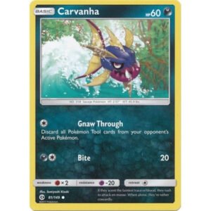 Sun and Moon (Base Set) 81/149 Carvanha