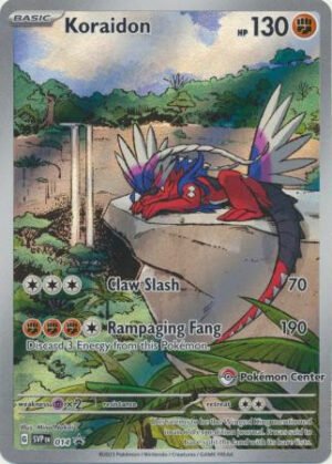 Scarlet & Violet Promo SVP014 Koraidon (Pokemon Center Stamp)